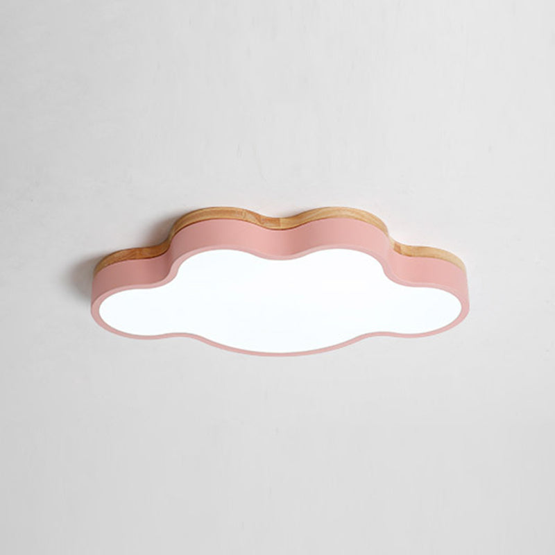 Nuage de nuages Fixtures Macaron Acrylique Fixation du plafond pour la chambre à coucher