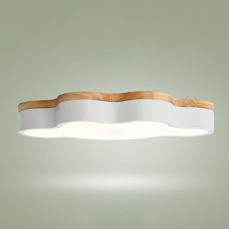 Nuage de nuages Fixtures Macaron Acrylique Fixation du plafond pour la chambre à coucher