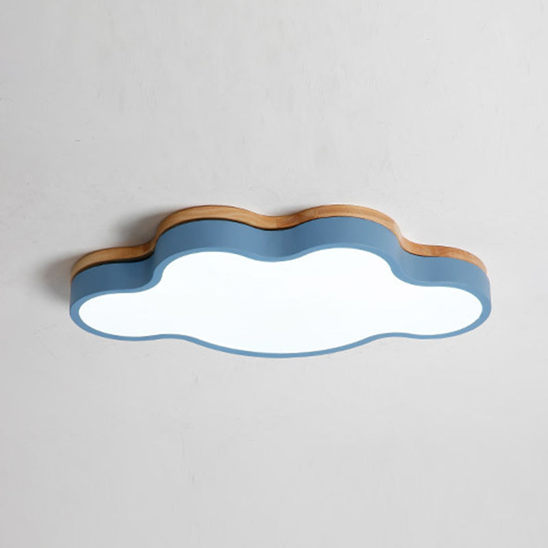 Nuage de nuages Fixtures Macaron Acrylique Fixation du plafond pour la chambre à coucher