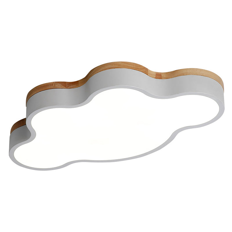 Nuage de nuages Fixtures Macaron Acrylique Fixation du plafond pour la chambre à coucher