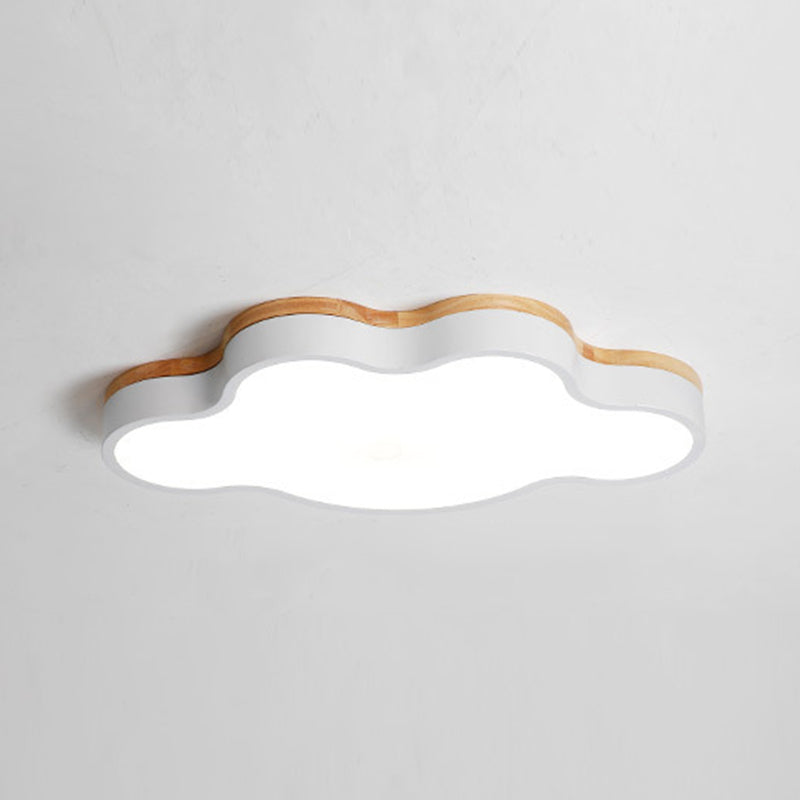 Nuage de nuages Fixtures Macaron Acrylique Fixation du plafond pour la chambre à coucher