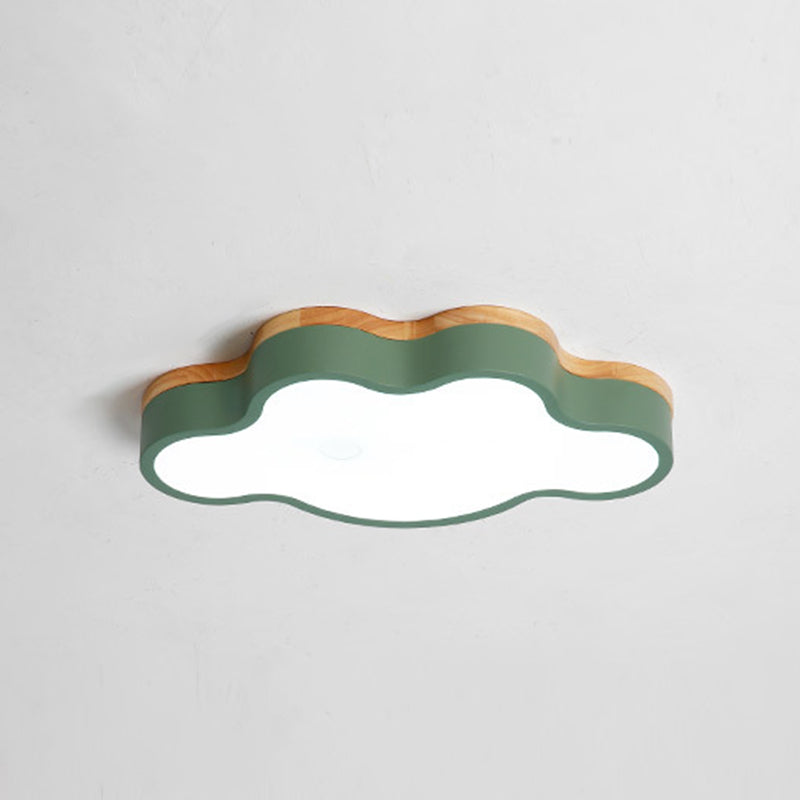 Nuage de nuages Fixtures Macaron Acrylique Fixation du plafond pour la chambre à coucher