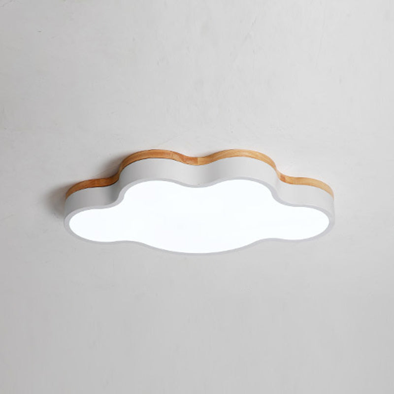 Nuage de nuages Fixtures Macaron Acrylique Fixation du plafond pour la chambre à coucher