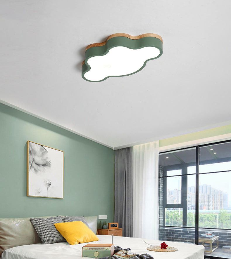 Nuage de nuages Fixtures Macaron Acrylique Fixation du plafond pour la chambre à coucher