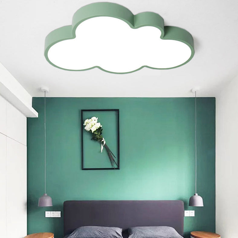 Nuage de nuages Fixtures Macaron Acrylique Fixation du plafond pour la chambre à coucher