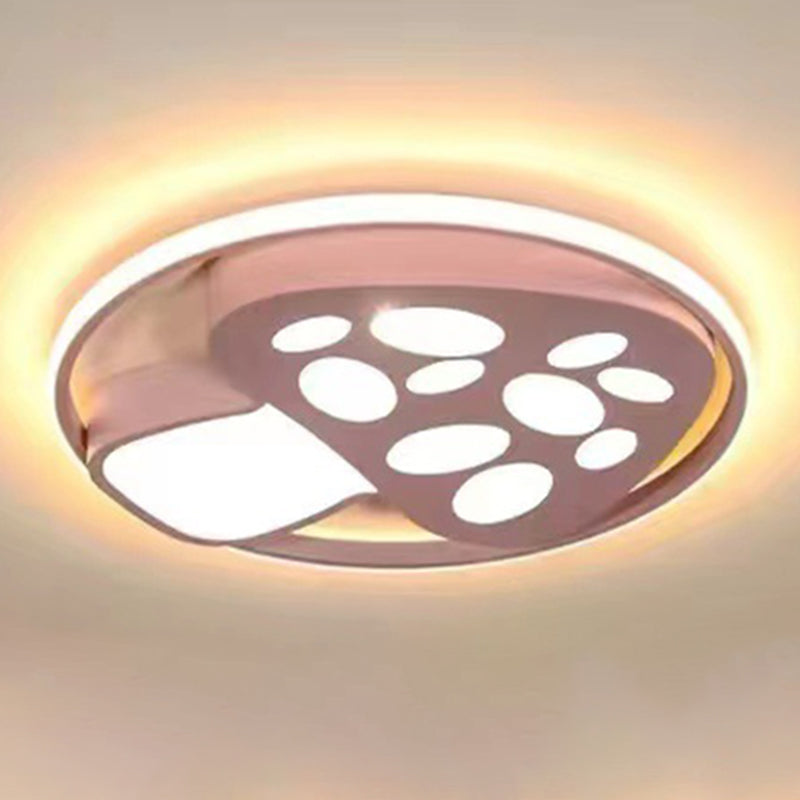 Nordic Children's Room Ceiling Light Modern Macaron Style Boy Girl Bedroom Study Cute Cartoon Creative Acrylic Led Lamps