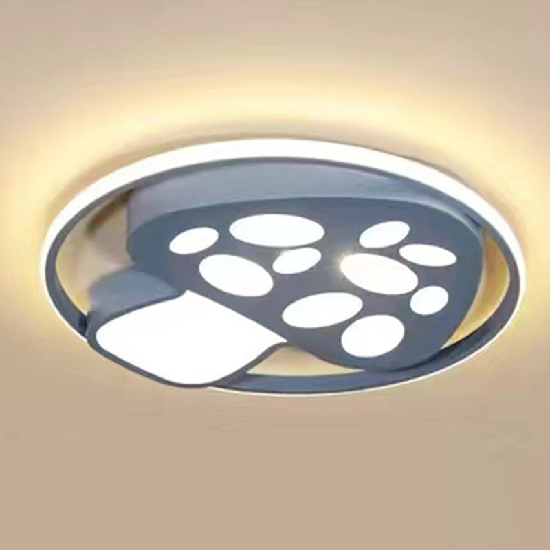 Nordic Children's Room Ceiling Light Modern Macaron Style Boy Girl Bedroom Study Cute Cartoon Creative Acrylic Led Lamps