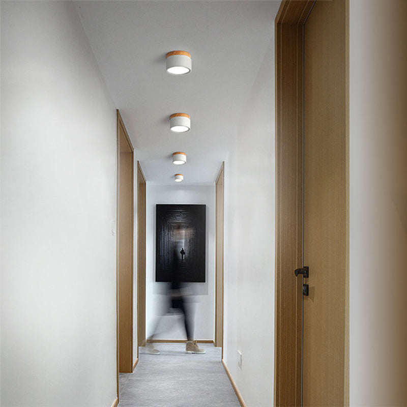 Appareil d'éclairage cylindrique en aluminium de bâti affleurant de foyer de Downlight de LED de Macaron
