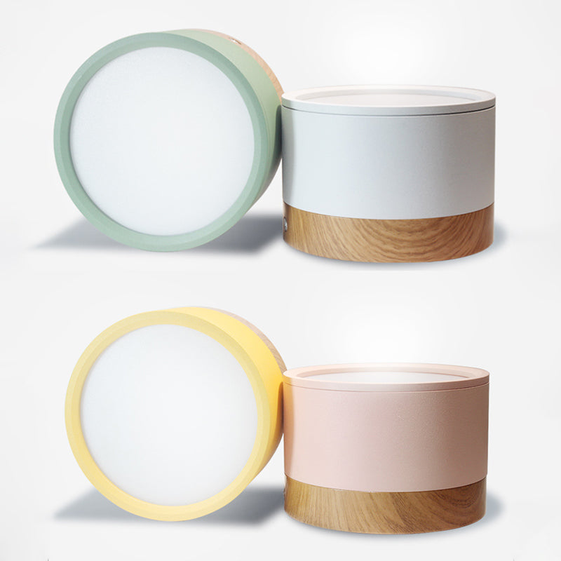 Appareil d'éclairage cylindrique en aluminium de bâti affleurant de foyer de Downlight de LED de Macaron