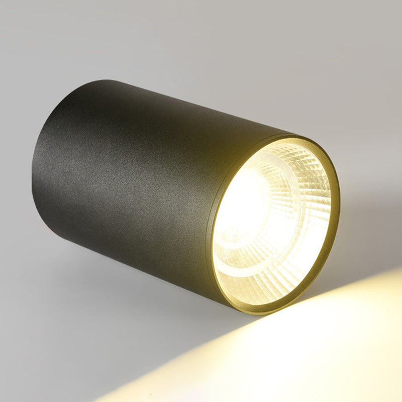 Aluminum Tubular Flush Mounted Lamp Nordic Style LED Ceiling Fixture for Hallway