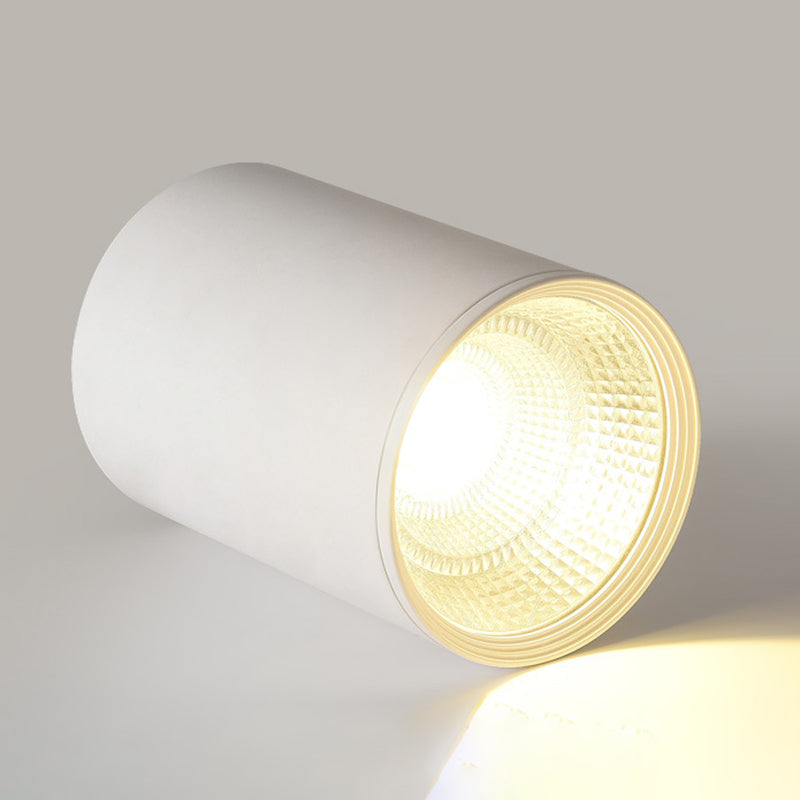 Aluminum Tubular Flush Mounted Lamp Nordic Style LED Ceiling Fixture for Hallway