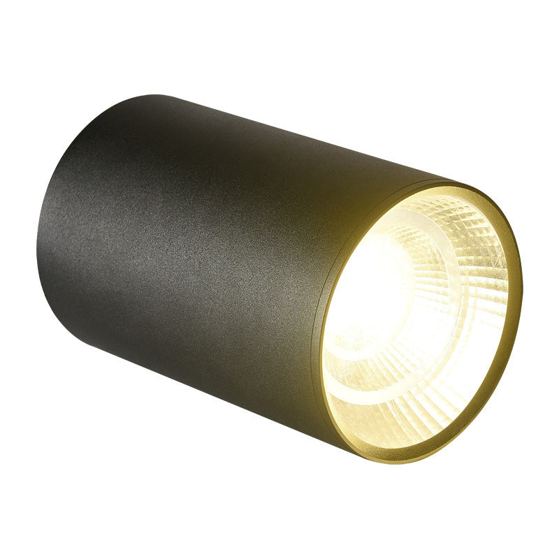 Aluminum Tubular Flush Mounted Lamp Nordic Style LED Ceiling Fixture for Hallway