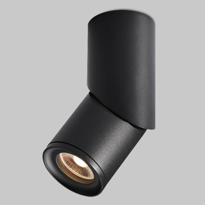 Tubular Flush Mount Spotlight Nordic Aluminum Living Room LED Ceiling Light Fixture