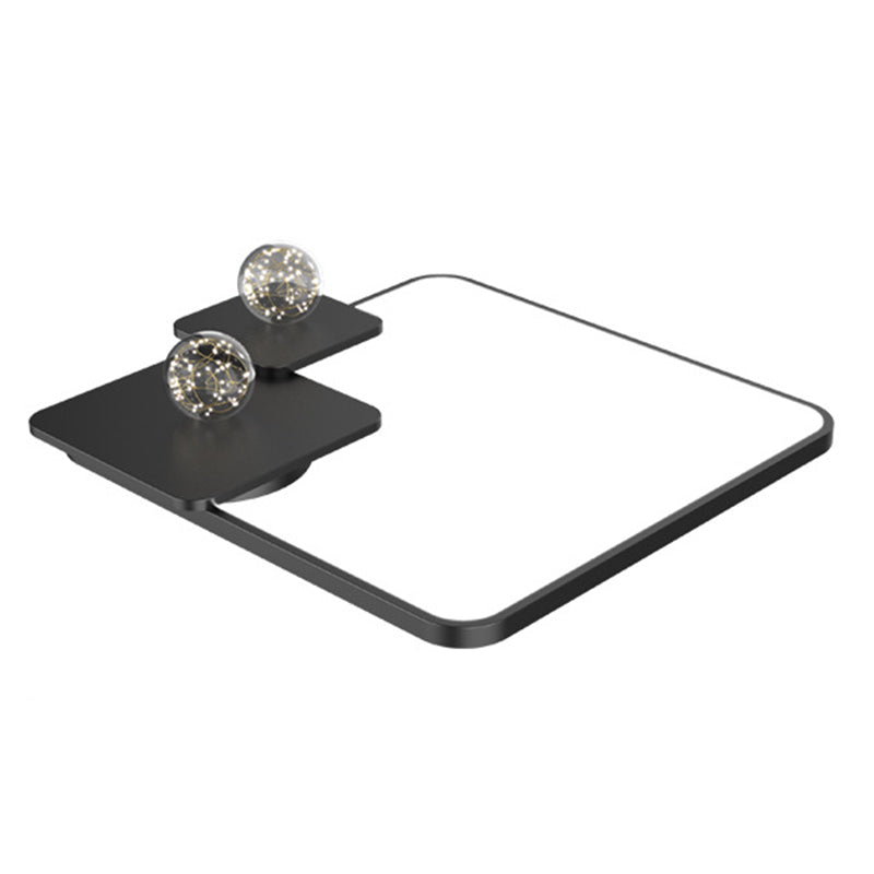 LED Ceiling Light Fixture Flush Mount Lighting Glass Light Ringed Light Living Room Light