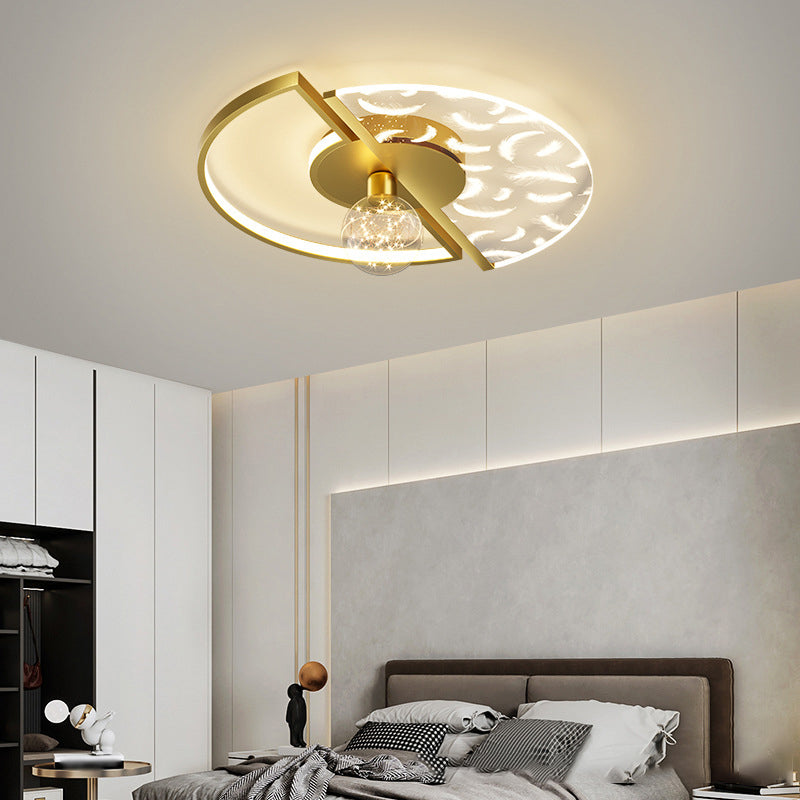 Nordic Style Ceiling LED Light Fixture Warm Room Light Creative Shop Light Bedroom Light