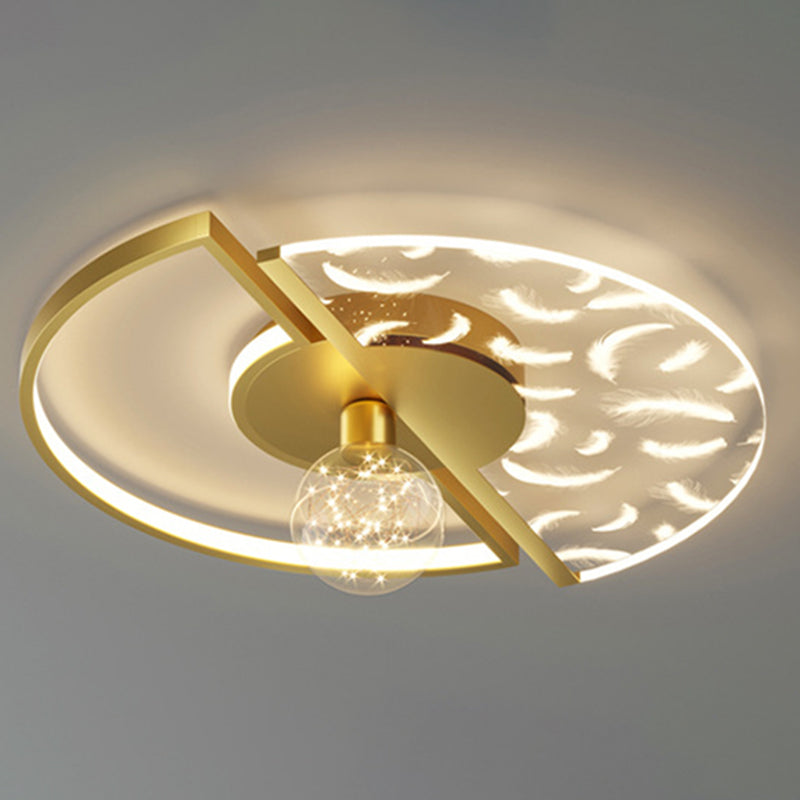 Nordic Style Ceiling LED Light Fixture Warm Room Light Creative Shop Light Bedroom Light