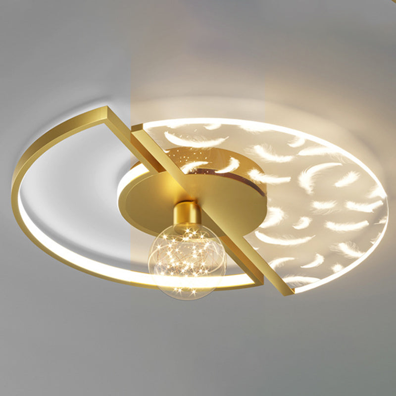 Nordic Style Ceiling LED Light Fixture Warm Room Light Creative Shop Light Bedroom Light