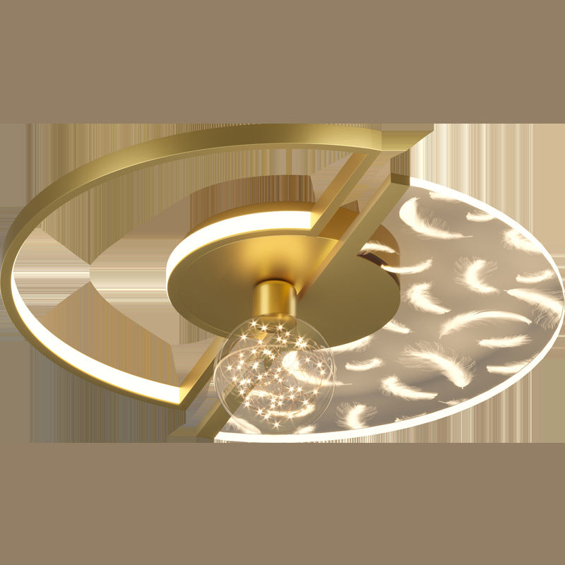 Nordic Style Ceiling LED Light Fixture Warm Room Light Creative Shop Light Bedroom Light