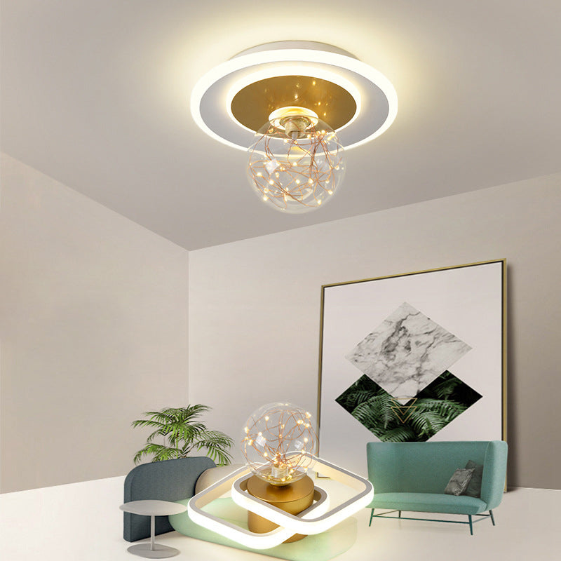 Modern LED Light Flush Mount Light Multiple Light Living Room Light Bedroom Light Bar Light