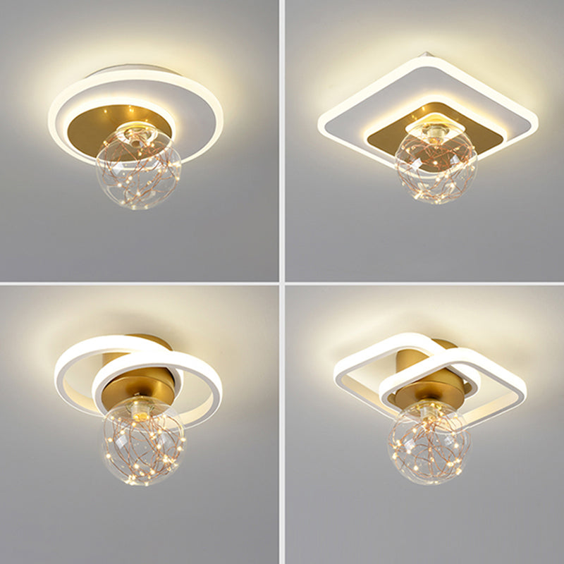 Modern LED Light Flush Mount Light Multiple Light Living Room Light Bedroom Light Bar Light