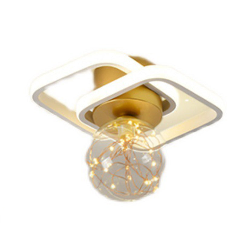 Modern LED Light Flush Mount Light Multiple Light Living Room Light Bedroom Light Bar Light