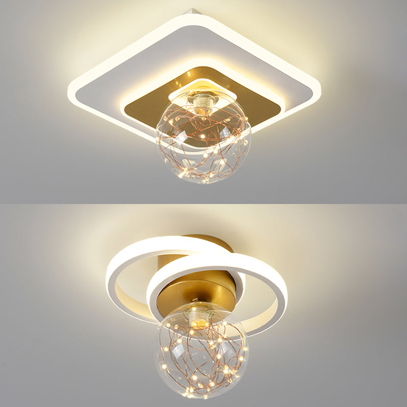Modern LED Light Flush Mount Light Multiple Light Living Room Light Bedroom Light Bar Light