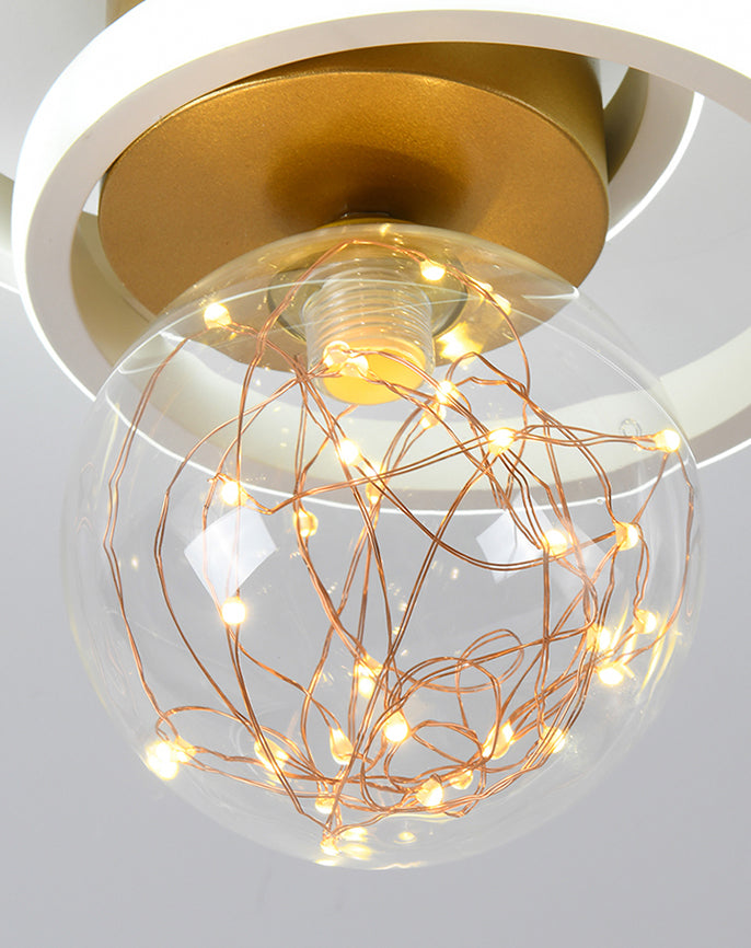 Modern LED Light Flush Mount Light Multiple Light Living Room Light Bedroom Light Bar Light