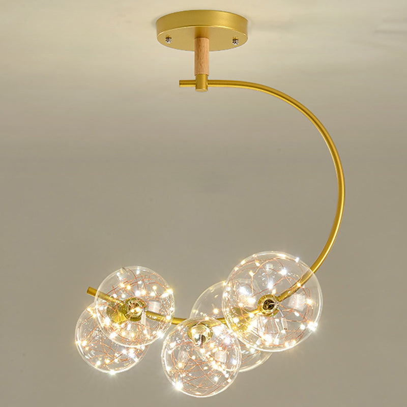 Moderne creatieve plafondlamp LED-cirkellicht Binnenlicht Slaapkamerlicht