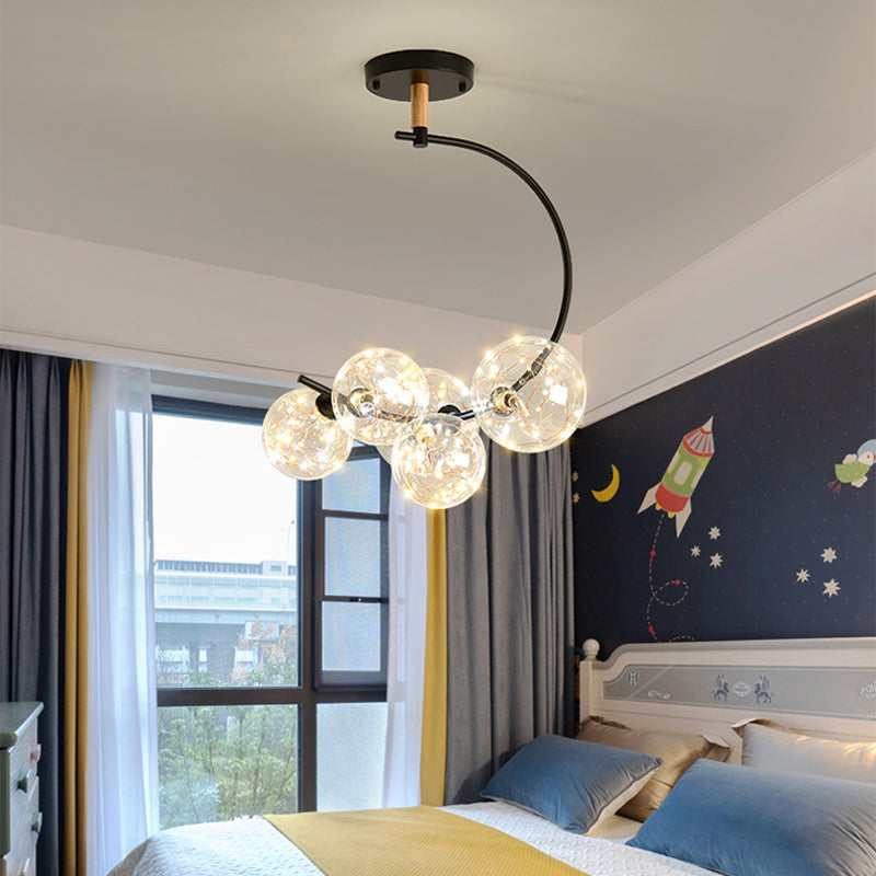 Moderne creatieve plafondlamp LED-cirkellicht Binnenlicht Slaapkamerlicht