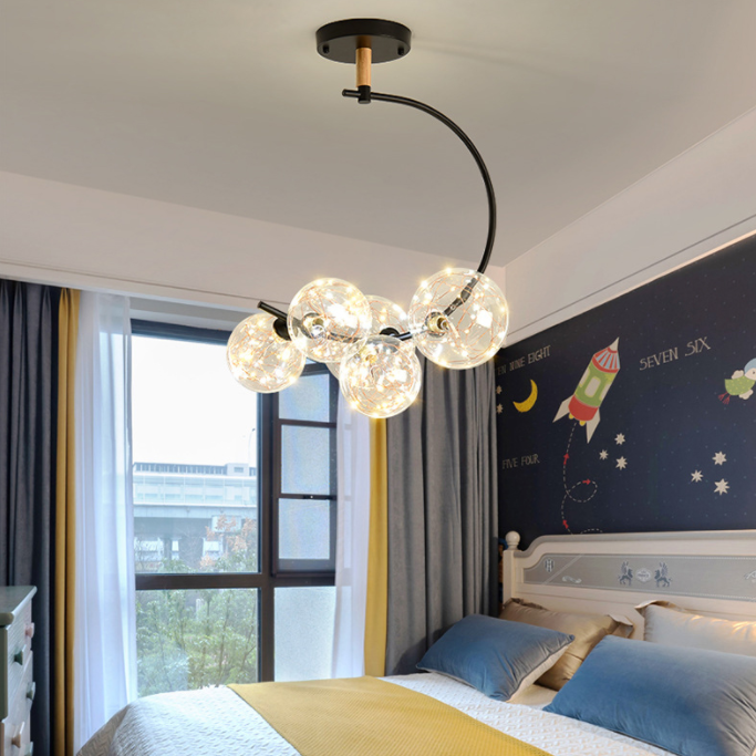 Moderne creatieve plafondlamp LED-cirkellicht Binnenlicht Slaapkamerlicht