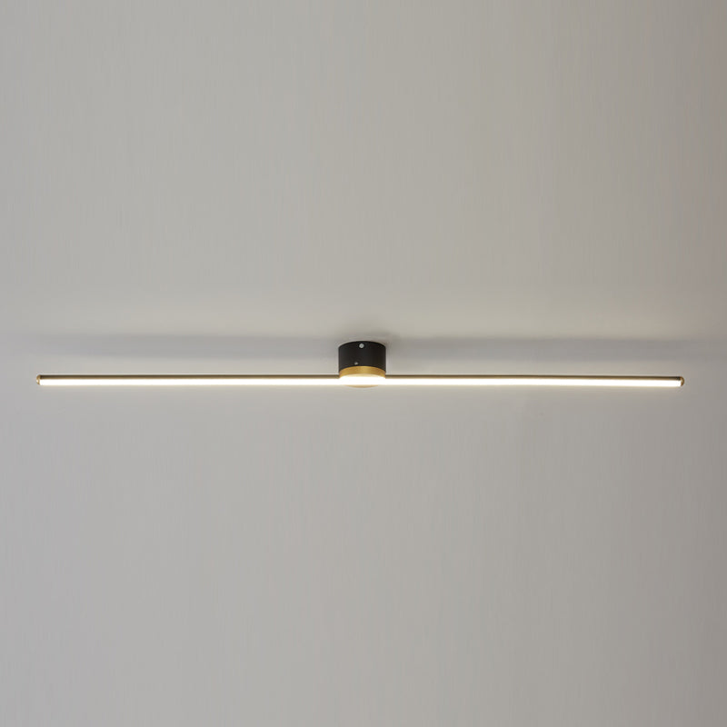 1 Light Linear LED Flush Mount Ceiling Light New Modern Aluminum Ceiling Light Fixture