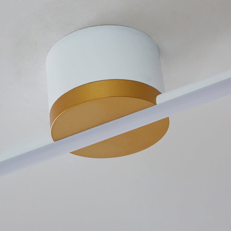 1 Light Linear LED Flush Mount Ceiling Light New Modern Aluminum Ceiling Light Fixture