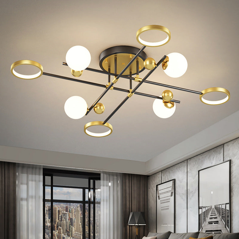 LED Light Flush Mount Light Metal Light Multiple Light Living Room Light