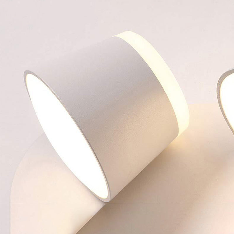 Rotatable Cone Wall Sconce Lights Modern Minimalist Style Metal Sconce for Bedroom