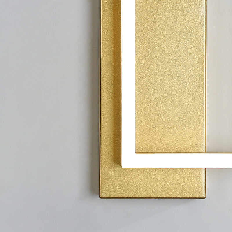 Modern Minimalist Minimalist Light Light Light Sconces Lampade a parete in metallo per soggiorno