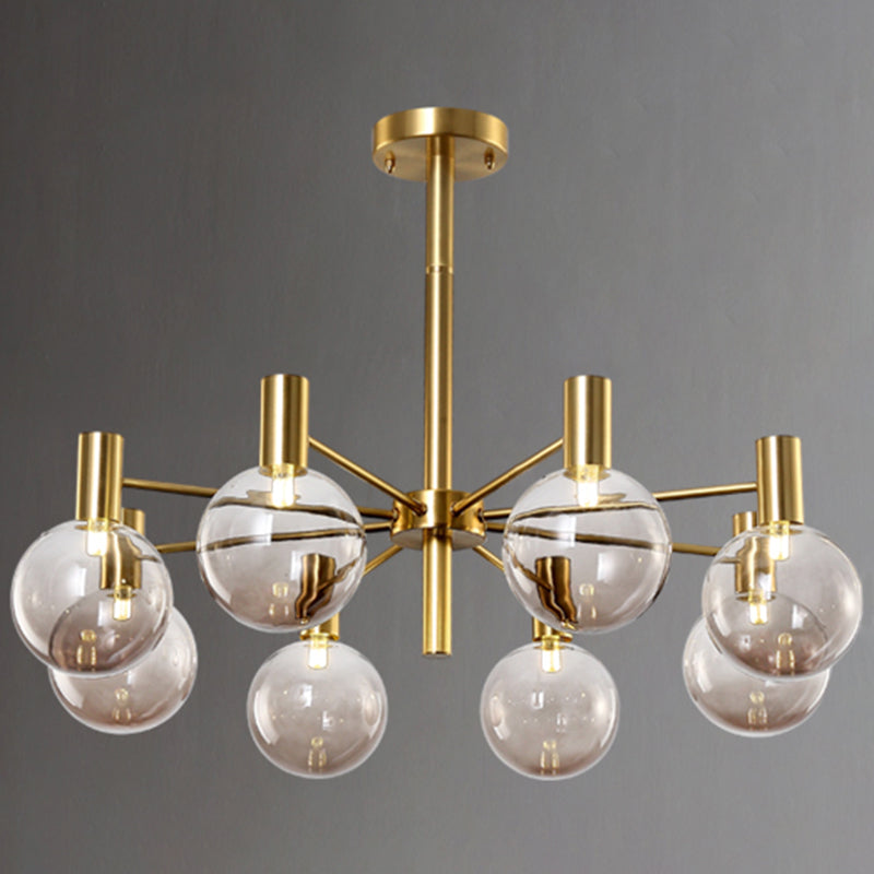 Glass Modo Hanging Chandelier Simplicity Style Chandelier Lighting for Living Room