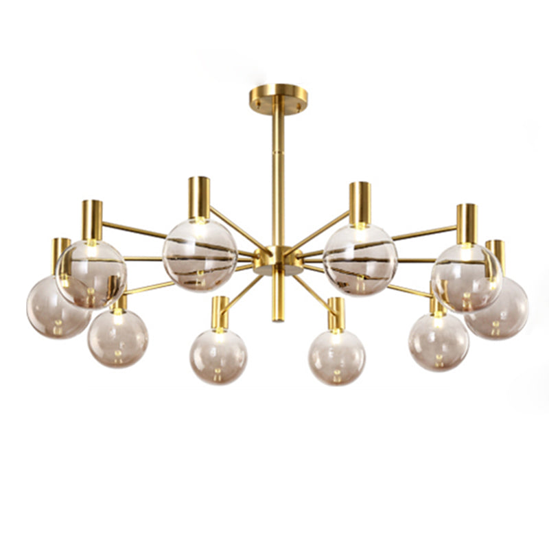 Glass Modo Hanging Chandelier Simplicity Style Chandelier Lighting for Living Room