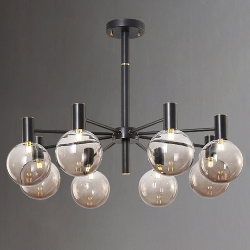 Glass Modo Hanging Chandelier Simplicity Style Chandelier Lighting for Living Room