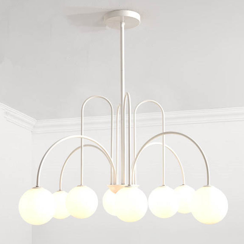 Candelier de la sala de estar molecular Cobriz Cobertura Ligera Ligera Nórdica Fixtura de iluminación