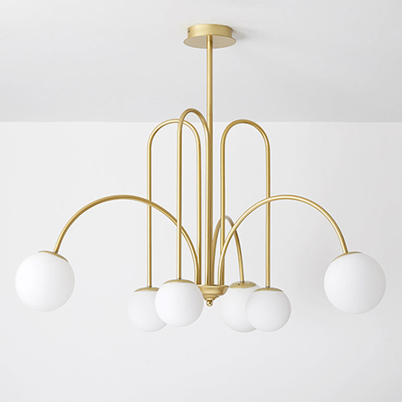 Molecular soggiorno lampadario a sospensione a sospensione in vetro a sospensione Nordic Apparecchio di illuminazione