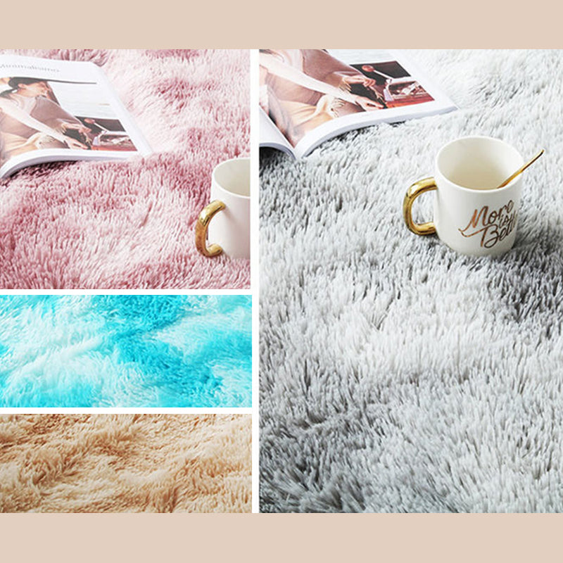 Tapis rond tei-coloré