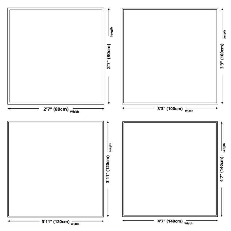 Groene toon geometrische lijnen print tapijt polyester eenvoudig tapijt tapijt niet-slip achterste binnen tapijt voor woonkamer