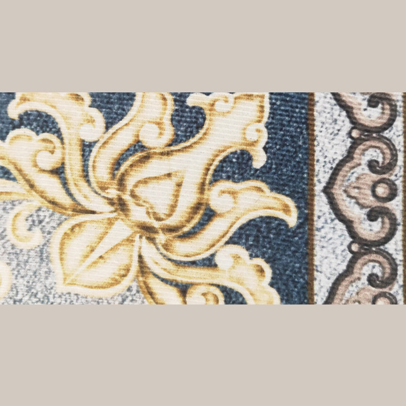 Kreative abstrakte Kunst Indoor Teppich weiß getünschtes Farbblockbereich Teppichpolyester Anti-Rutsch-Rückschlag Teppich für die Heimdekoration