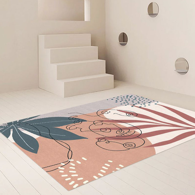 Multicolor Home Dekoration Teppich moderner abstrakter Abstiegspolyester mit nicht rutscher Backing Teppich