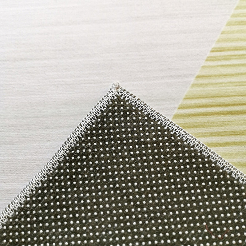 Apricot Tone Modern Indoor Rug Polyester Irregular Color Block Print Carpet Easy Care Rug for Home Decoration