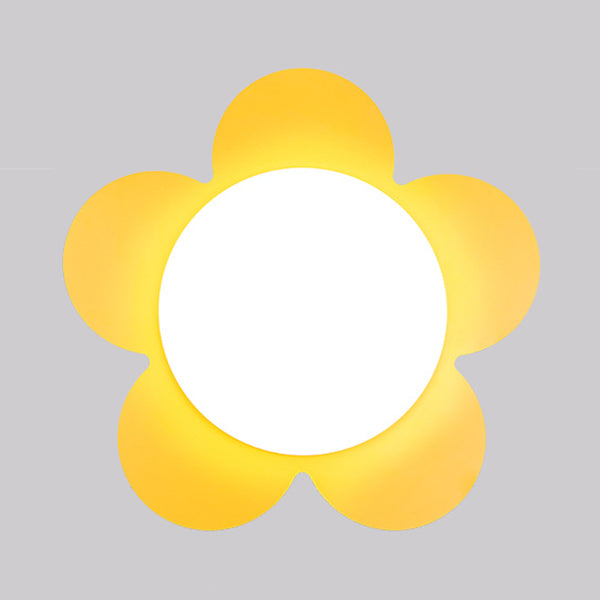 Acrylique Blossom LED Ceiling Mount Light Room Kindergarten Simple Style Modern Ceiling Lamp