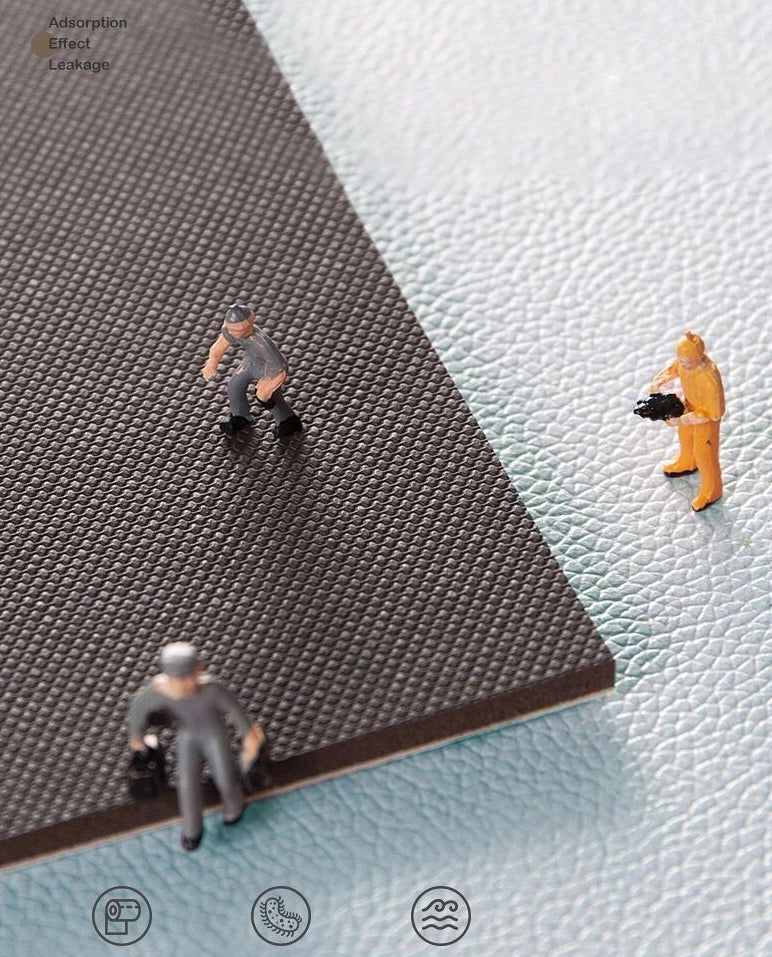 Color Mixed Simplicity Area Carpet Polyester Marbling Print Indoor Rug Anti-Slip Backing Carpet for Living Room