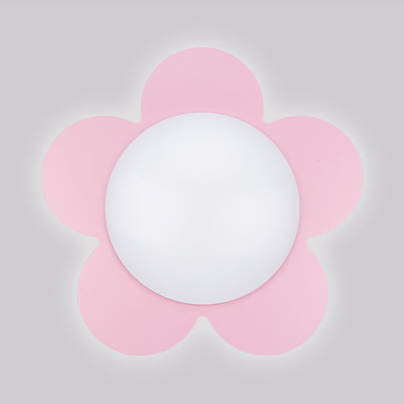 Acrylique Blossom LED Ceiling Mount Light Room Kindergarten Simple Style Modern Ceiling Lamp