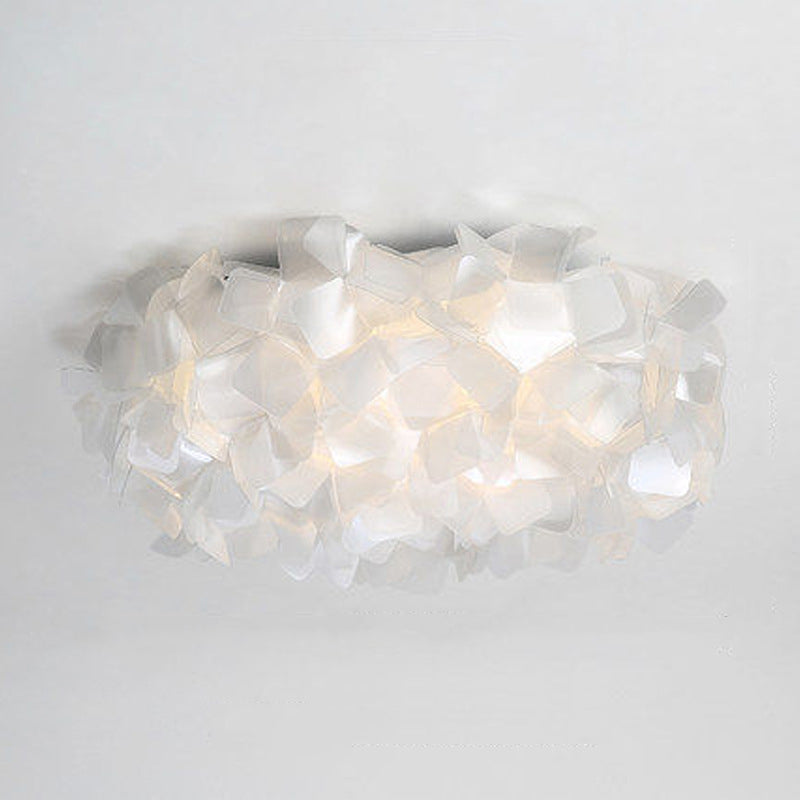 Lámparas de montaje empotrado Blossom, luces de techo contemporáneas de plástico, montaje empotrado