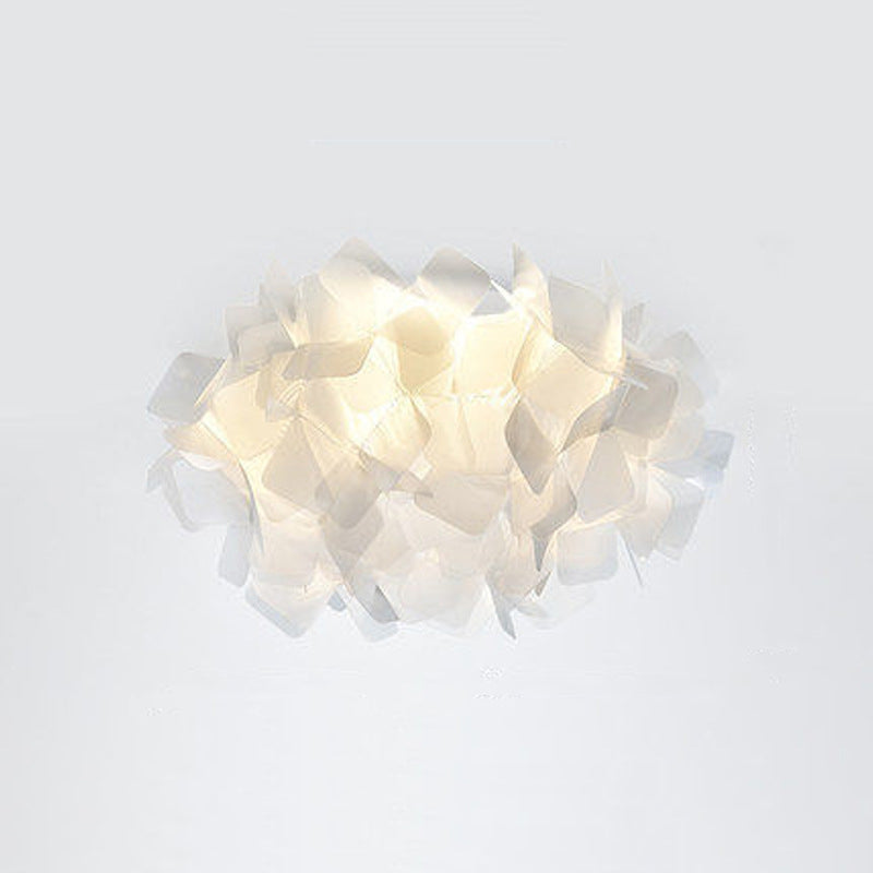 Lámparas de montaje empotrado Blossom, luces de techo contemporáneas de plástico, montaje empotrado